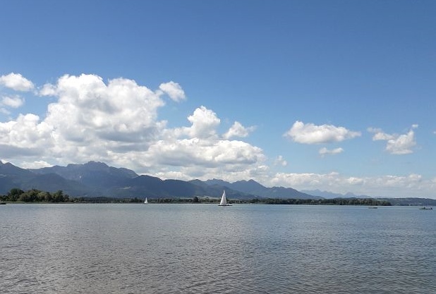 Výhled na Chiemsee