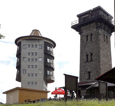 Vojenská věž s rozhlednou na Čerchově